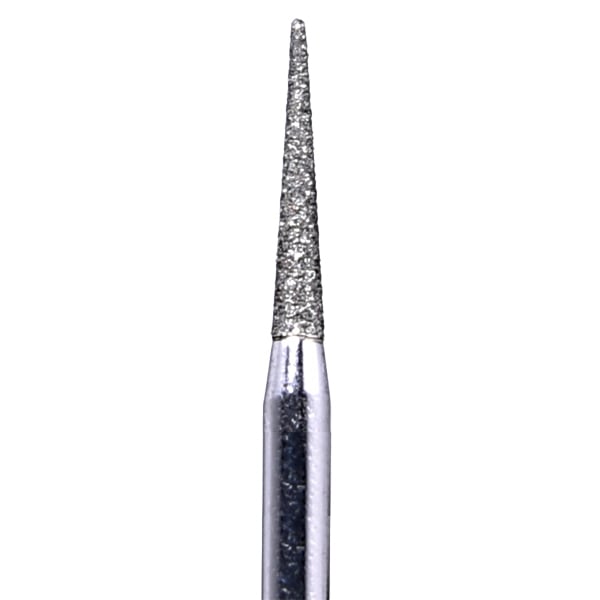 House Brand FG 858.014F Needle Shaped Fine Grit Diamond Burs, 10/Pk