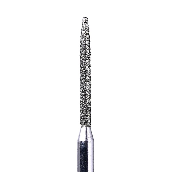 House Brand FG 863.010M Flame Shaped Medium Grit Diamond Bur, 10/Pk