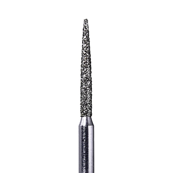 House Brand FG 863.012M Flame Shaped Medium Grit Diamond Bur, 10/Pk