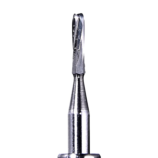 House Brand FG #1156 Straight Dome Plain Carbide Bur, 10/Pk