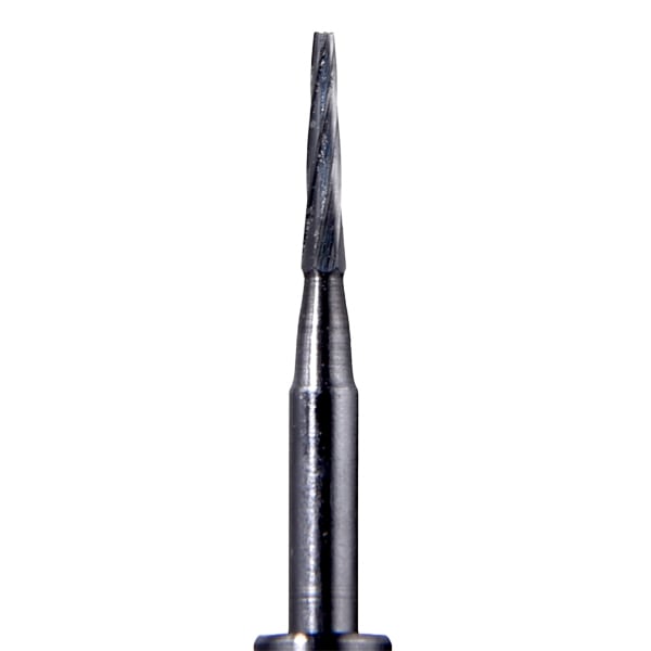 House Brand FG #170L Taper Fissure Plain Carbide Bur, 10/Pk