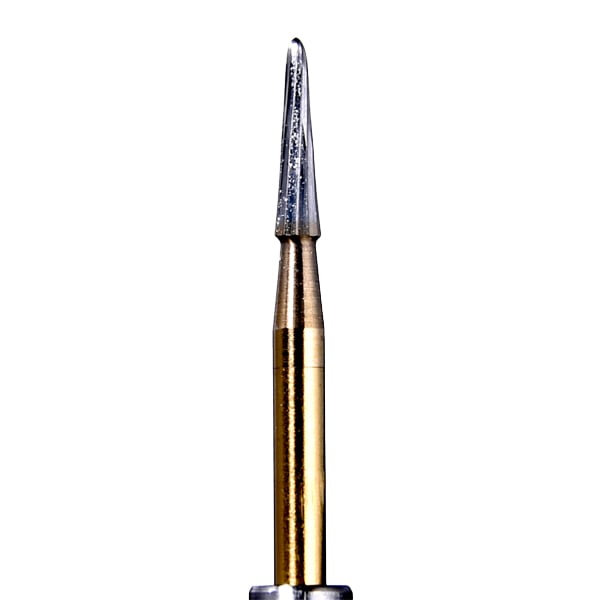 House Brand FG #7612 Taper Pointed 12-Blade Trimming and Finishing Carbide Bur, Pack of 10