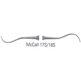 House Brand #17S/18S McCall Curette with 1/4" Round Handle