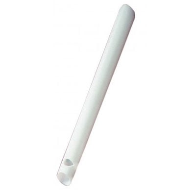 House Brand 6" High Volume Suction Tips, Vented, White, 100/Bag