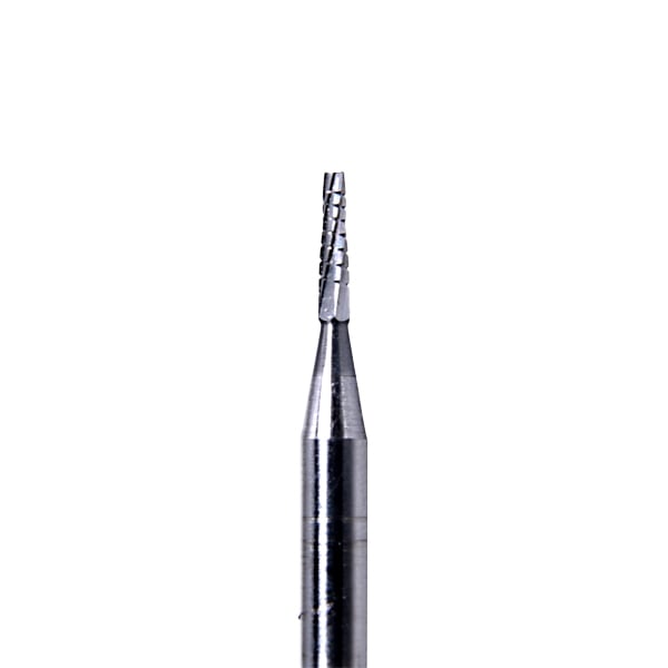House Brand RA #701 Taper Fissure Crosscut Carbide Bur, Slow Speed Latch, 10/Pk