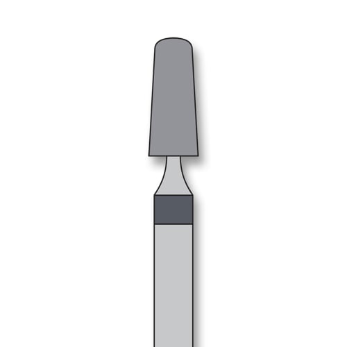 iSmile FG # 855.025 SC Round End Taper Diamond Bur, Super Coarse Grit, 5/Pk
