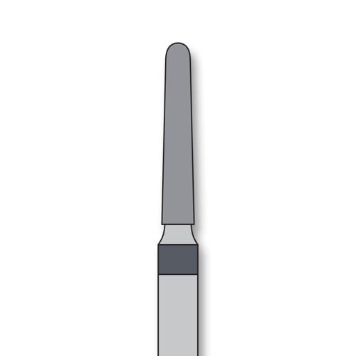 iSmile FG # 856L.016 SC Round End Taper Diamond Bur, 5/Pk