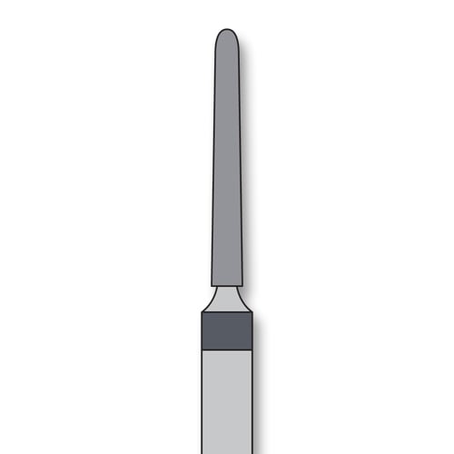 iSmile FG # 850.012 SC Round End Taper Diamond Bur, Super Coarse, 5/Pk