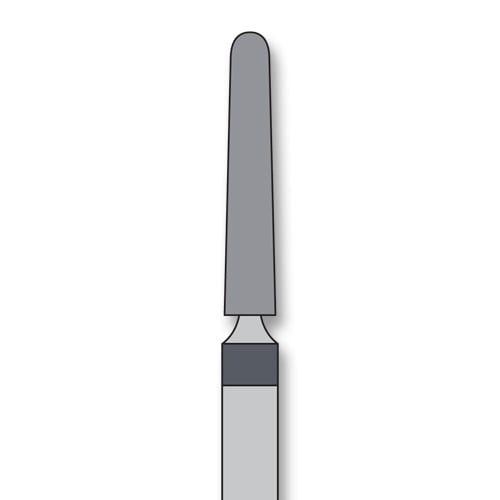 iSmile FG # 850.018 SC Round End Taper Diamond Bur, 5/Pk
