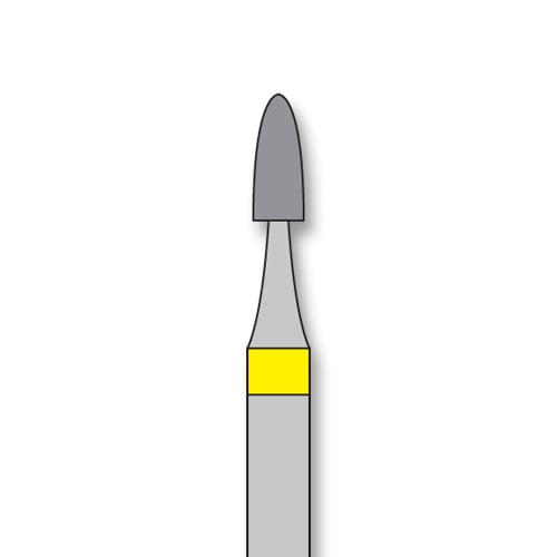 iSmile FG #860.016 XF Flame Diamond Bur, 5/Pk