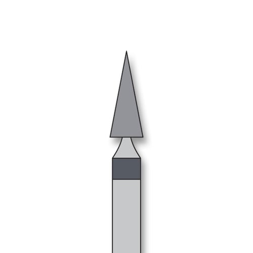 iSmile FG #852.023 SC Needles Diamond Bur, Super Coarse, 2.3 mm Head, 6.0 mm Length, 5/Pk