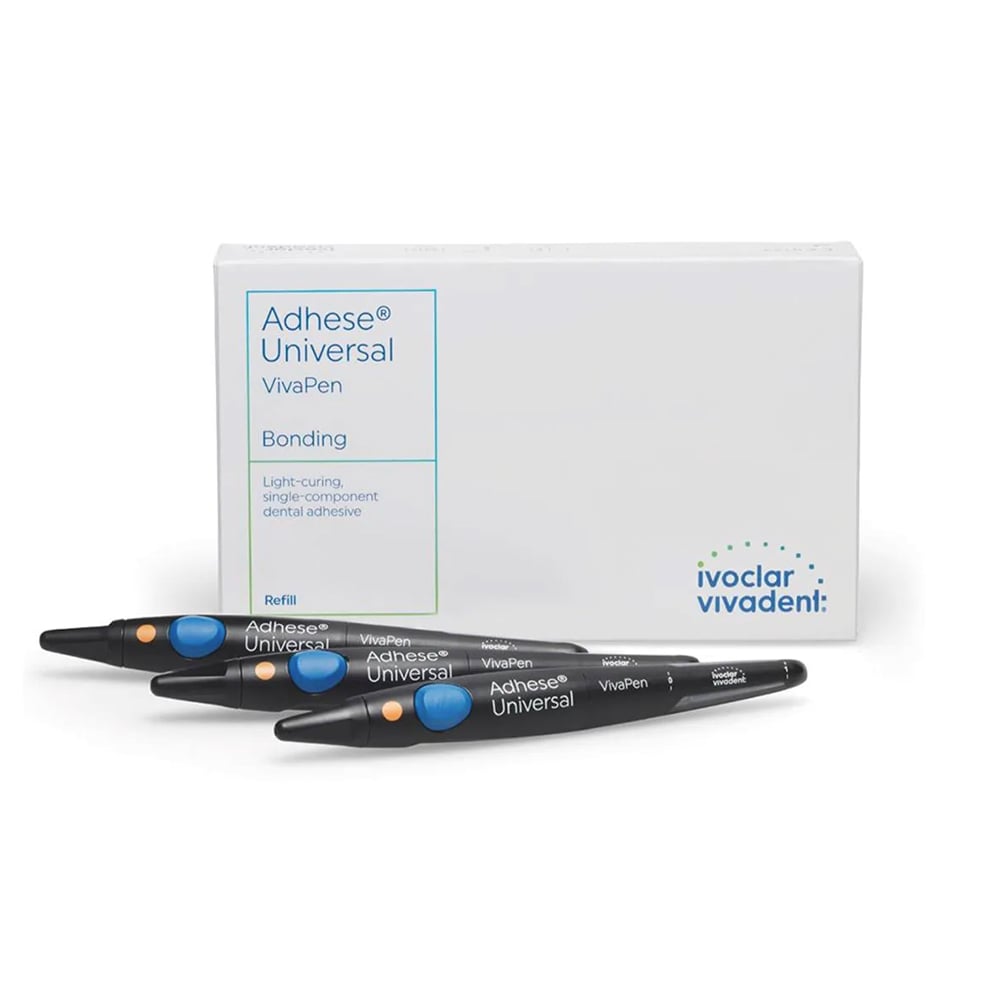Ivoclar Vivadent Adhese Universal VivaPen Refill, Single-Component Universal Adhesive, 3 x 2 ml Syringes