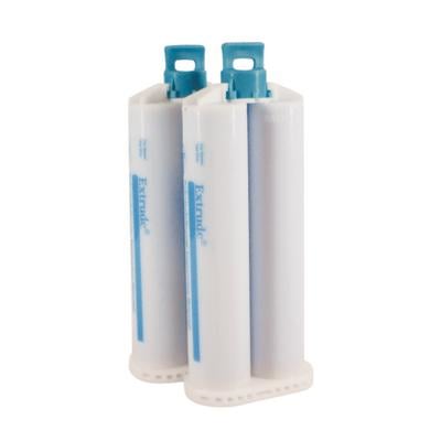 Kerr Extrude Wash (Light Body) Vinyl Polysiloxane Impression Material, Blue, Regular Set, 32 Cartridges (50 ml each) with 96 Universal Mixing Tips, #28419