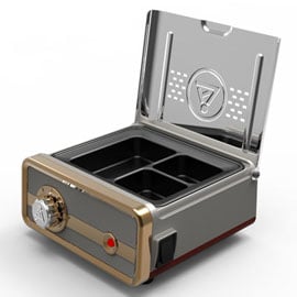 Kim Tae TOL Wax Pot, Three Slots, 300W, 110V/60Hz