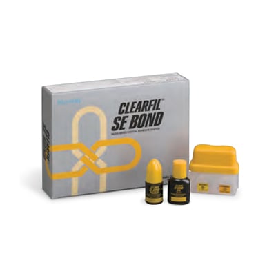 Clearfil SE Bond EXPORT PACKAGE Dental Adhesive Kit (Primer, Bond, Brush Holder, Mixing Dish, Light-Blocking Plate, Disposable Brush Tips)