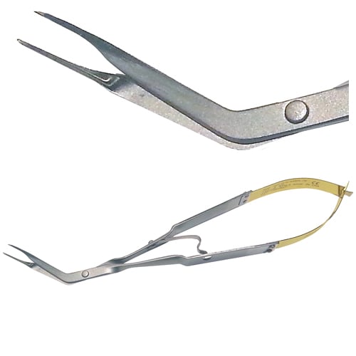 Laschal 45 Degree Angle E/W Micro Diamond Dusted Steiglitz Style Forcep with Thumb Lock