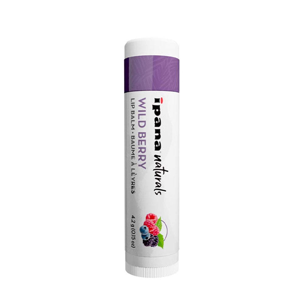 Ipana Naturals Lip Balm, Mixed Berry, 4.6g Tube, 50/Bag