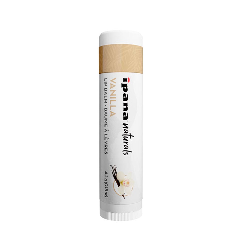 Ipana Naturals Lip Balm, Vanilla, 4.6g Tube, 50/Bag