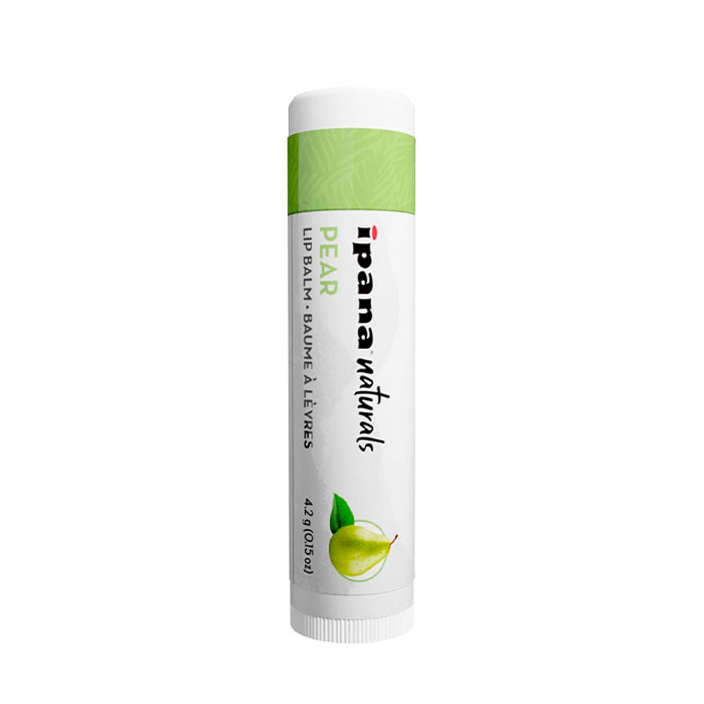 Ipana Naturals Lip Balm, Pear, 4.6g Tube, 50/Bag