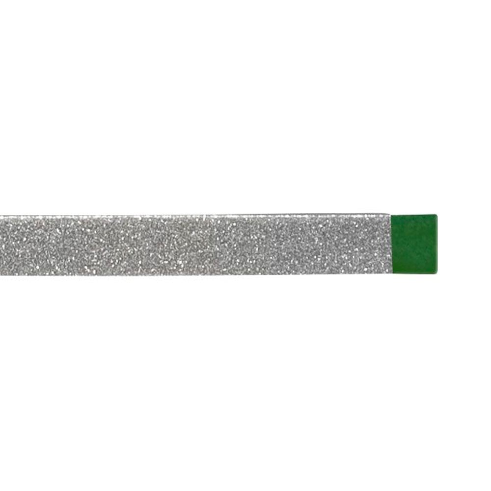 maxill Diamond Stainless Steel Finishing Strips, 4.0mm, Coarse, Green, 6/Pk