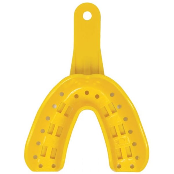 Maxill #5 Large Lower Orthodontic Impression Tray, 12/Bag, Single Bag