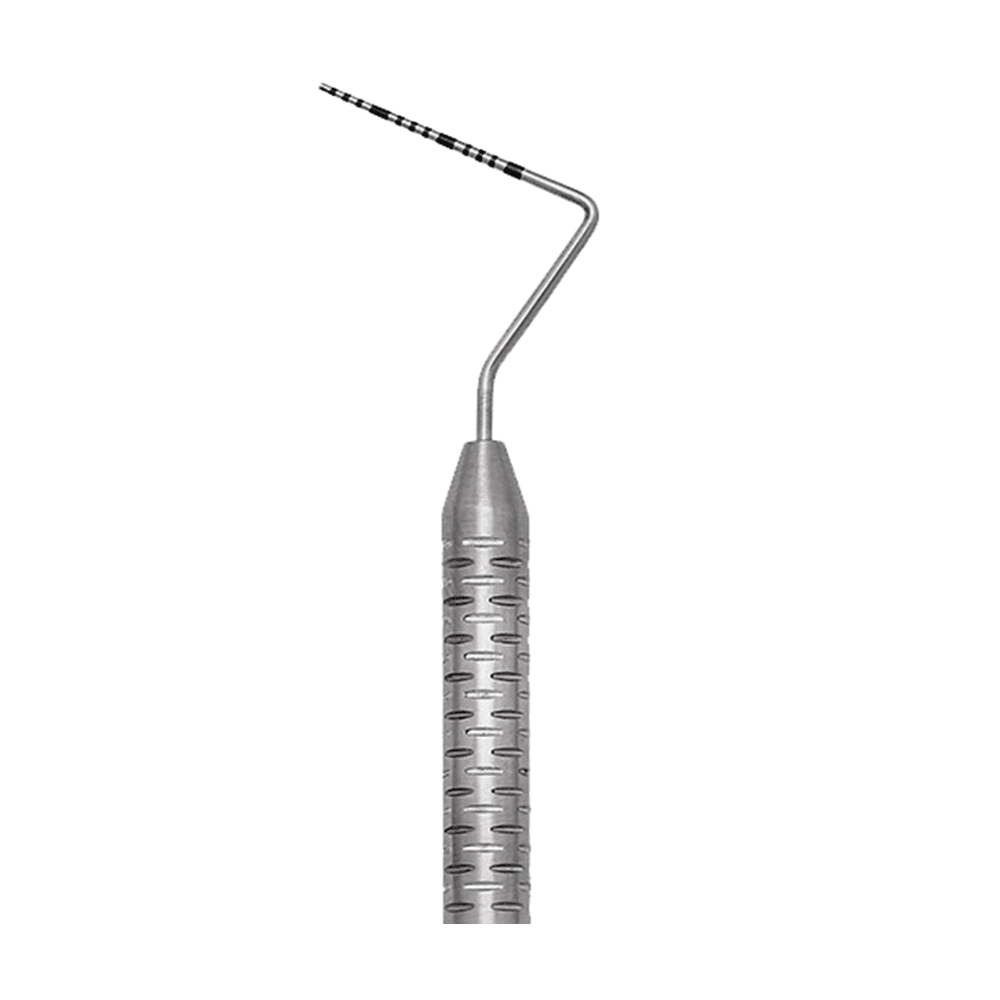 Medesy 548/4 UNC CP-15 Stainless Steel Single-End Periodontal Probe, 1/Pk