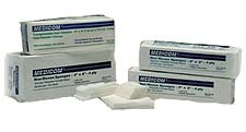 Medicom 4" x 4" 4-Ply Non-Woven Non-Sterile Sponges, Soft Viscose/Poly Blend, Case of 2000