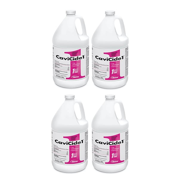 CaviCide1 Multi-Purpose Disinfectant/Decontaminant Cleaner, 1 Gallon Bottles, 4/Case