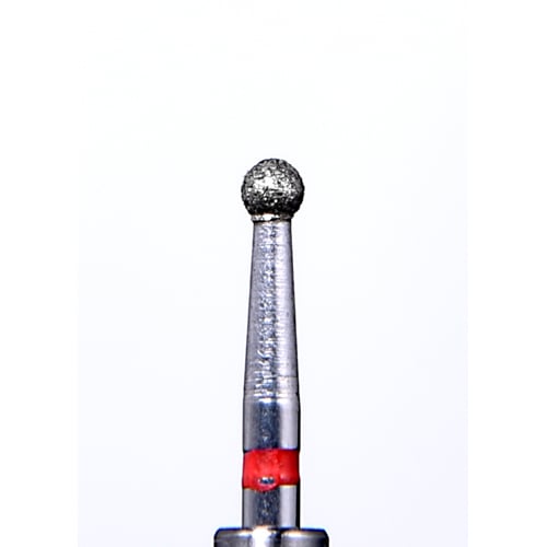 ODS Precision Diamond FG #801.018 Fine Grit Round Diamond Burs, 10/Pk