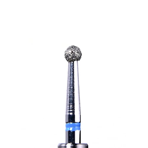 ODS Precision Diamond FG #801.018 Medium Grit Round Diamond Burs, 10/Pk