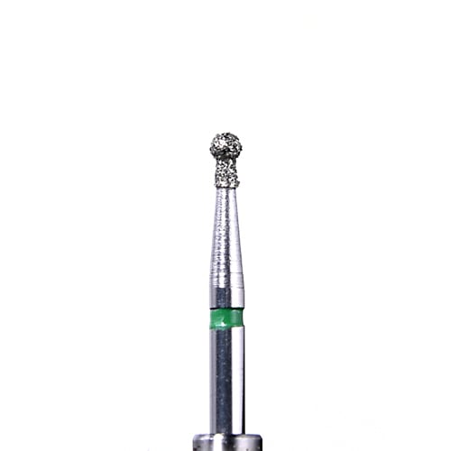 ODS Precision Diamond FG #802.014 Coarse Grit, Round with Neck Diamond Bur, 10/Pk