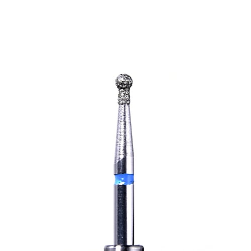 ODS Precision Diamond FG #802.014 Medium Grit, Round with Neck Diamond Burs, 10/Pk
