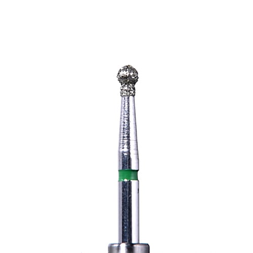 ODS Precision Diamond FG #802.016 Coarse Grit, Round with Neck Diamond Bur, 10/Pk