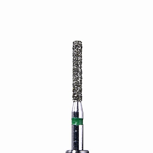 ODS Precision Diamond FG #837.012 Coarse Grit Flat End Cylinder Diamond Burs, 10/Pk