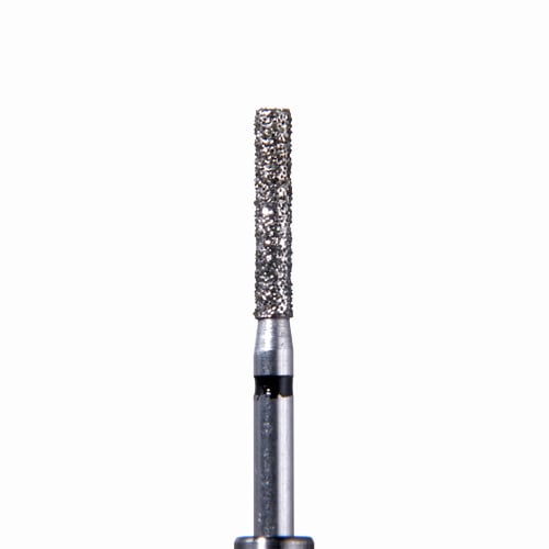 ODS Precision Diamond FG #837.014 Super Coarse Grit, Flat End Cylinder Diamond Bur, 10/Pk