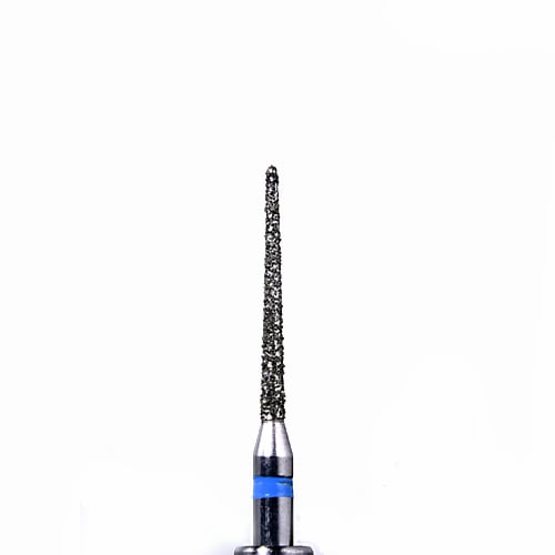 Defend FG #848.010 Medium Grit Flat End Taper Diamond Burs, 10/Pack