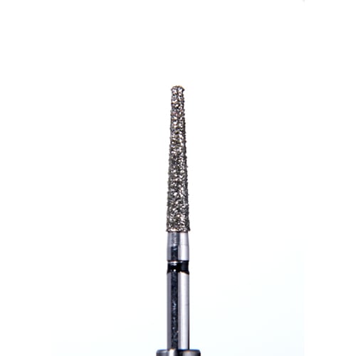 ODS Precision Diamond FG #848.016 Super Coarse Grit, Flat End Taper Diamond Bur, 10/Pk