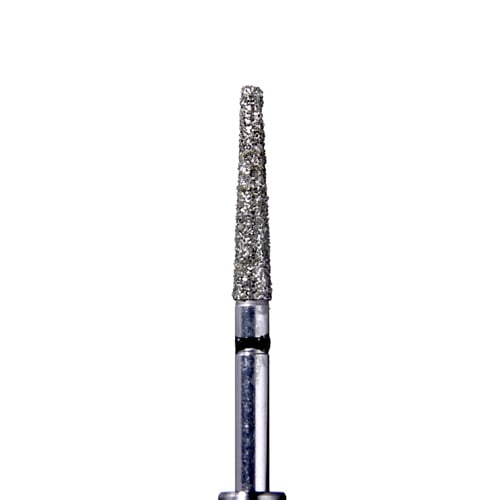 ODS Precision Diamond FG #848.018 Super Coarse Grit, Flat End Taper Diamond Bur, 10/Pk