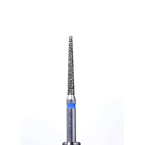 ODS Precision Diamond FG #850.012 Medium Grit Round End Taper Diamond Burs, 10/Pk