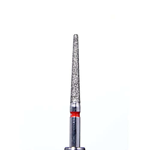 ODS Precision Diamond FG #850.016 Fine Grit Round End Taper Diamond Burs, 10/Pk