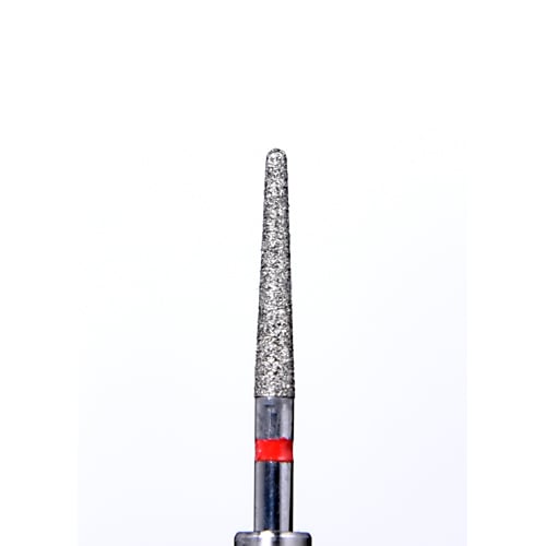 ODS Precision Diamond FG #850.018 Fine Grit Round End Taper Diamond Burs, 10/Pk