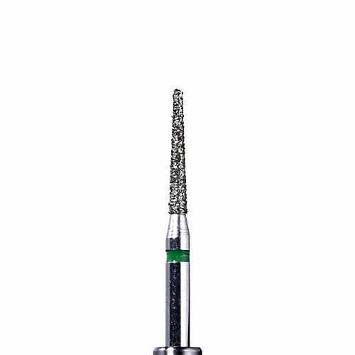 ODS Precision Diamond FG #856.012 Coarse Grit Round End Taper Diamond Burs, 10/Pk