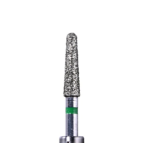 ODS Precision Diamond FG #856.018 Coarse Grit Round End Taper Diamond Burs, 10/Pk