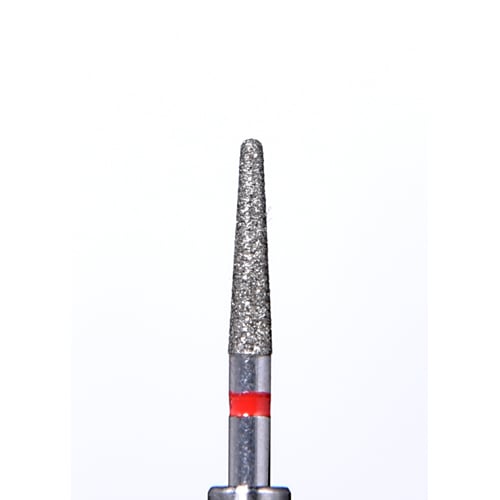 ODS Precision Diamond FG #856.018 Fine Grit Round End Taper Diamond Burs, 10/Pk