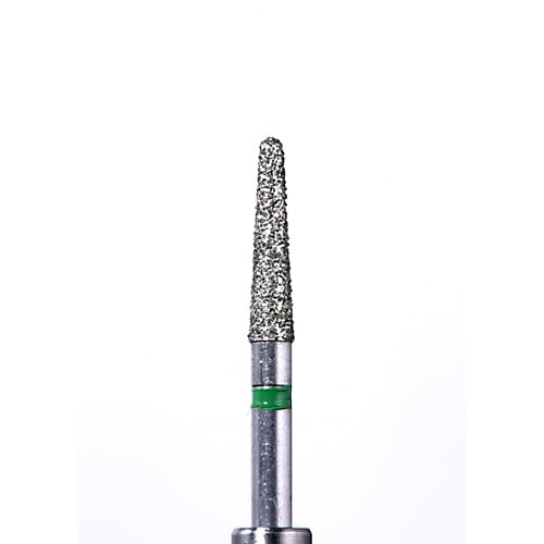 ODS Precision Diamond FG #856.021 Coarse Grit Round End Taper Diamond Burs, 10/Pk