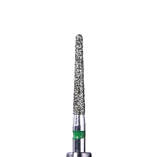ODS Precision Diamond FG #856L.016 Coarse Grit Round End Taper Diamond Burs, 10/Pk