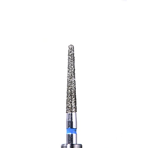 ODS Precision Diamond FG #856L.016 Medium Grit Round End Taper Diamond Burs, 10/Pk