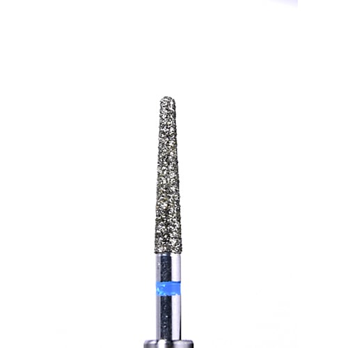 ODS Precision Diamond FG #856L.018 Medium Grit, Round End Taper Diamond Burs, 10/Pk