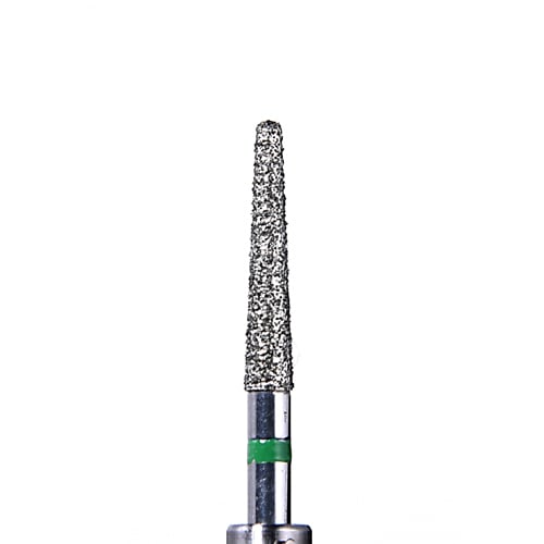ODS Precision Diamond FG #856L.018 Coarse Grit Round End Taper Diamond Burs, 10/Pk