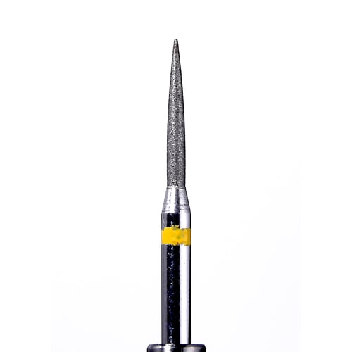 ODS Precision Diamond FG #862.012 Super Fine Grit Flame Diamond Burs, 10/Pk